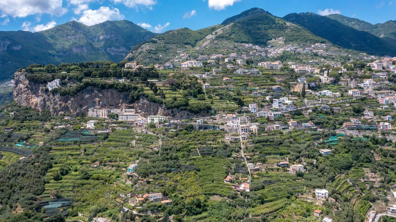Panorama di Ravello e della Costiera Amalfitana